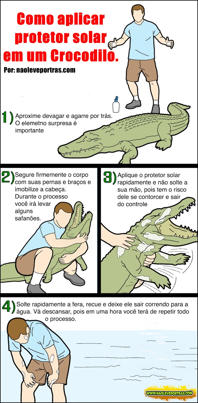como-aplicar-protetor-solar-em-um-crocodilo